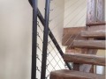 Custom steel handrail